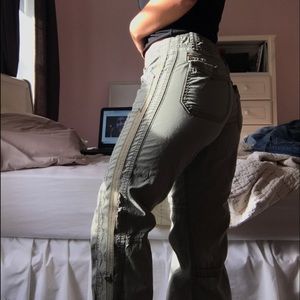 Army Green Cargo Pants